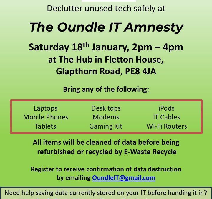 Oundle IT Amnesty