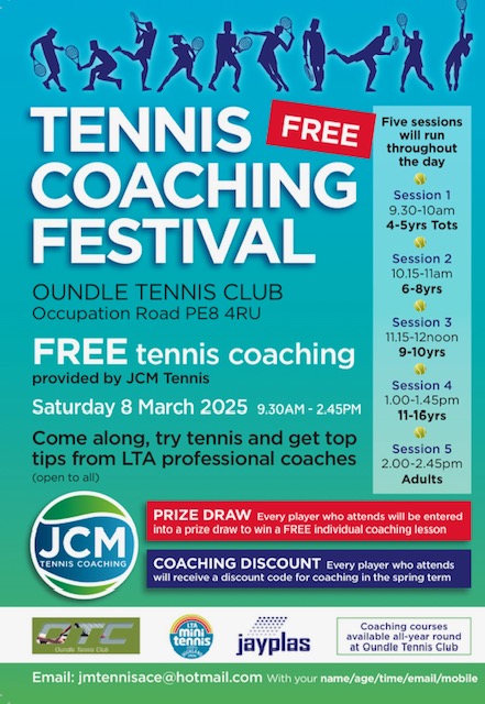 FREE TENNIS COACHING